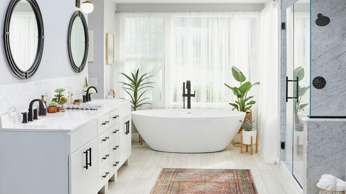 Trendy Bathroom Tiles To Try Out