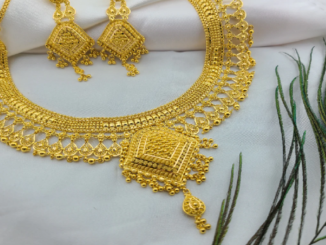 modern simple gold choker necklace designs