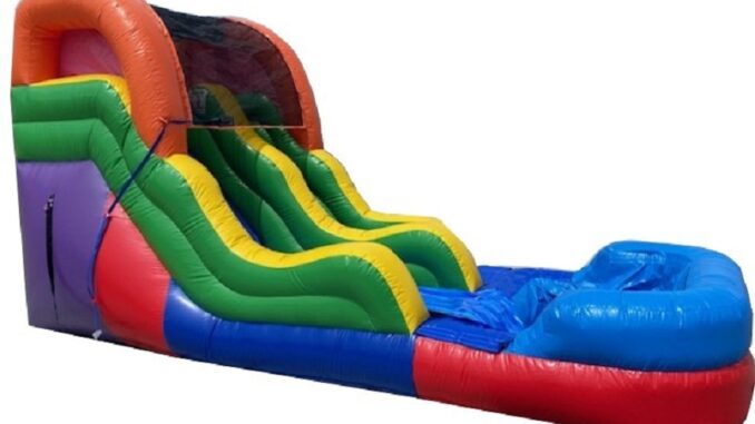 water slide in Tulsa.