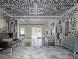 wallpaper in the interior
